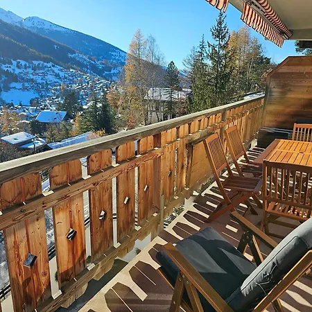 Havre De Paix Et Confort à Vercorin, Avec Vue Panoramique Vercorin